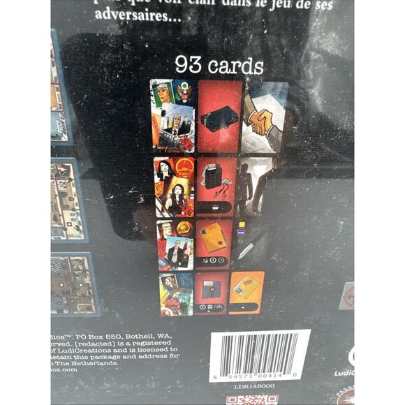 Board Game Redacted Spy Espionage 2014 LudiCreations Brand New Factory Sealed - Picture 6 of 12